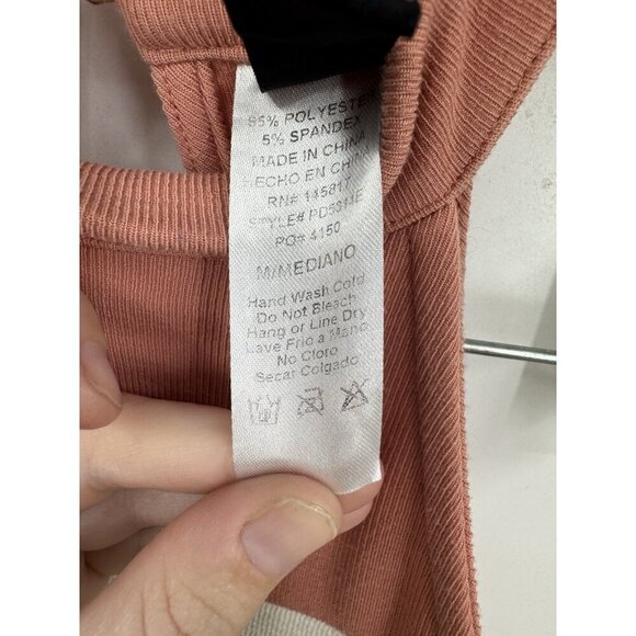 Windsor High Neck Striped Knee Length  Bodycon Dress Women Medium Colorful - Picture 5 of 7